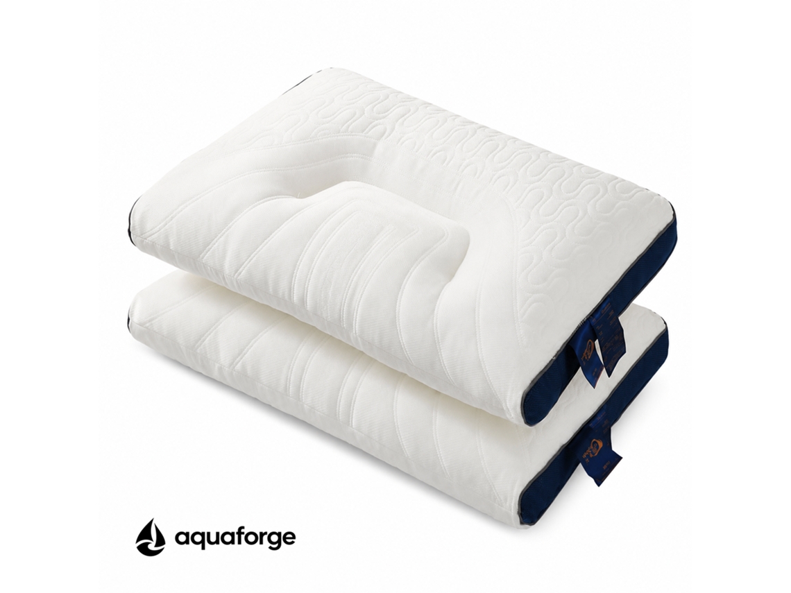 Almofada Cervical Ergonómica Látex Respirável