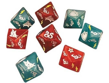 Jogo de Dados  Sword & Sorcery: Custom Dice Pack (Inglês - Idade Mínima: 13)