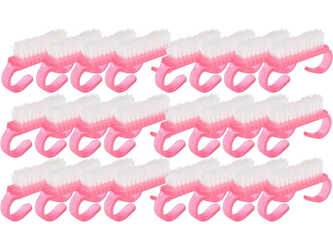Conjunto De Escovas De Plástico Para Manicure