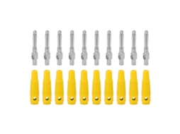Plugue Banana YURU 4mm 7pin macho empilhável cobre 1000V | S/MARCA