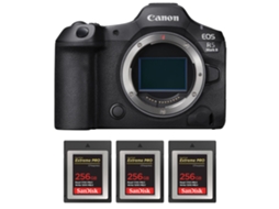 Eos R5 Mark Ii + 3 Sandisk 256gb Extreme Pro Cfexpress Type B + Ebook “20 Dicas para Fotos Que Impressionam” CANON