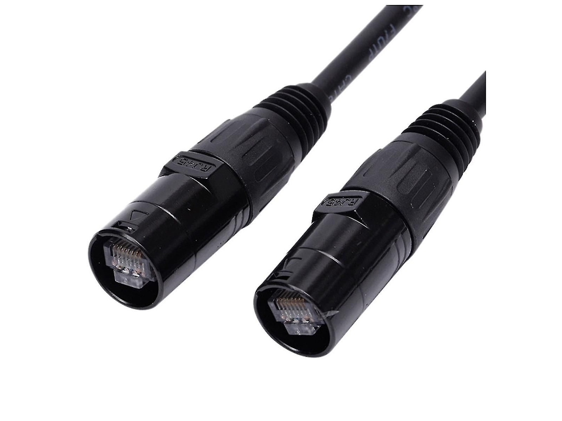 Cabo Ethercon Compatível Com Rj45 Para Estúdios E Eventos Ao Vivo