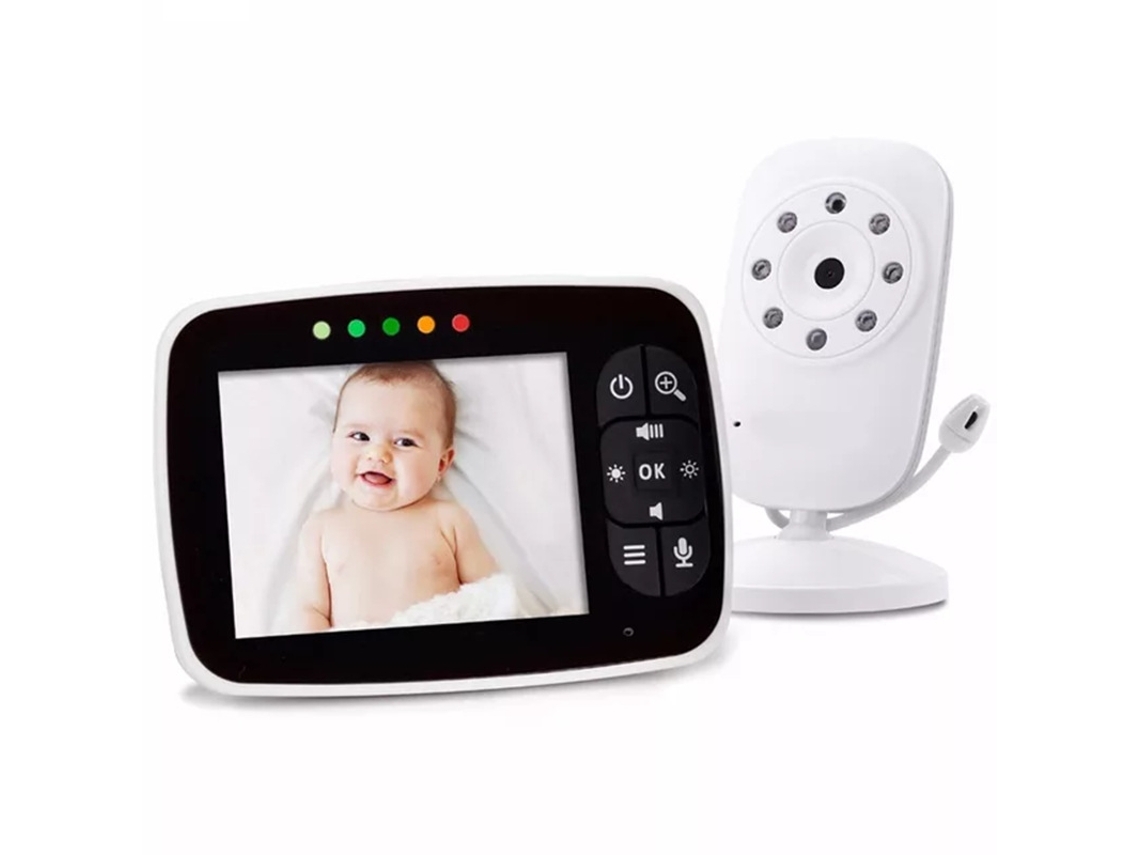 Monitor De Bebê Sm35 Com Tela De 3.5 Polegadas. Intercomunicador De Voz Bidirecional. Visão Noturna Yunzii