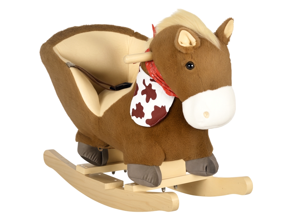 Cavalo de Balanço para Crianças de 18-36 meses 60x33x50cm S/MARCA