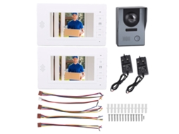 Sistema Interfone Porta Com Ecrã Colorido 7 Polegadas Uk