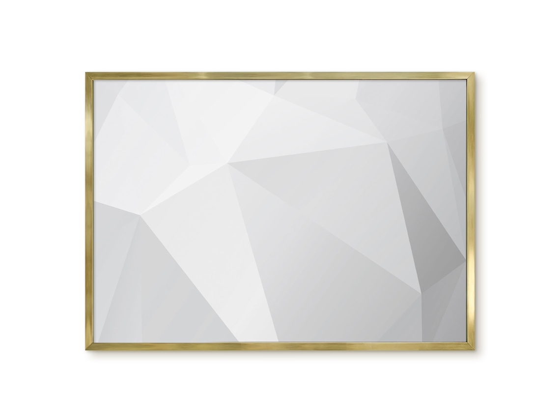Magnetic Glass Board Wood Grain For The Hall Espelharte (70x50 Cm)