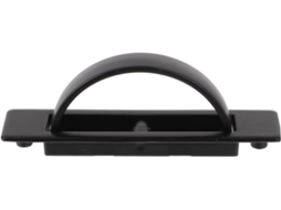 Puxador Giratório Para Porta De Armário Em Liga Zinco Com Espaçamento Entre Furos 85mm, Design Simples Para Closet
