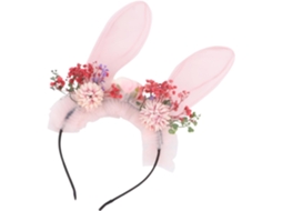Tiara Com Orelhas De Coelho Para A Páscoa, Acessório Decorativo Para Cabelo, Ideal Para Festas À Fantasia.