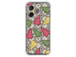 Capa Tumundosmartphone De Silicone Resistente A Impactos Para Honor 600 Lite 5g Design Floral 11 Estampas