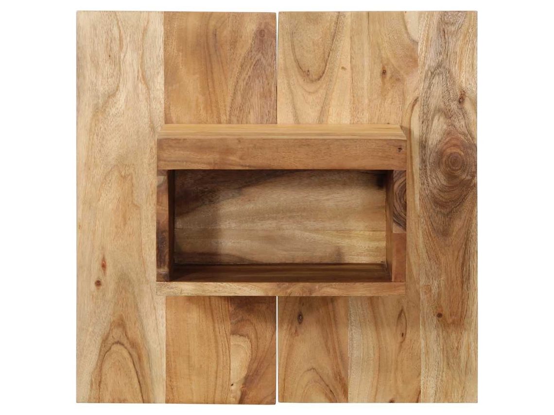 Maison Exclusive - Mesa De Cabeceira 50x27x50 Cm Madeira De Acácia Maciça