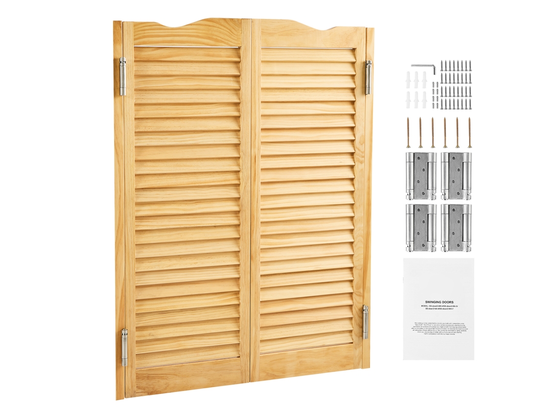 Portas Batentes Succebuy 805 X 28 X 1060 Mm Com Arco Superior, Cor Madeira