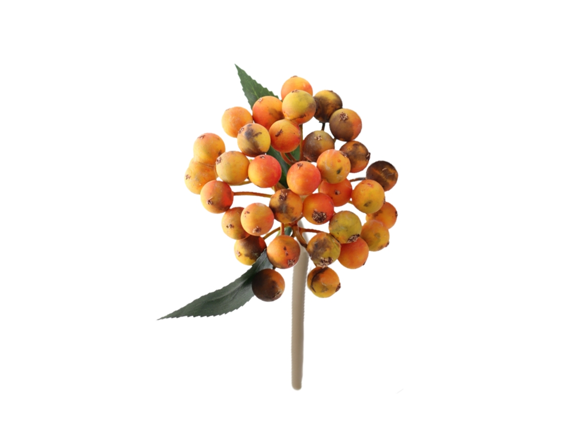 Laxiscreed Bouquet De Flores Artificiais De Natal Com Frutos Laranja Para Decoração De Sala