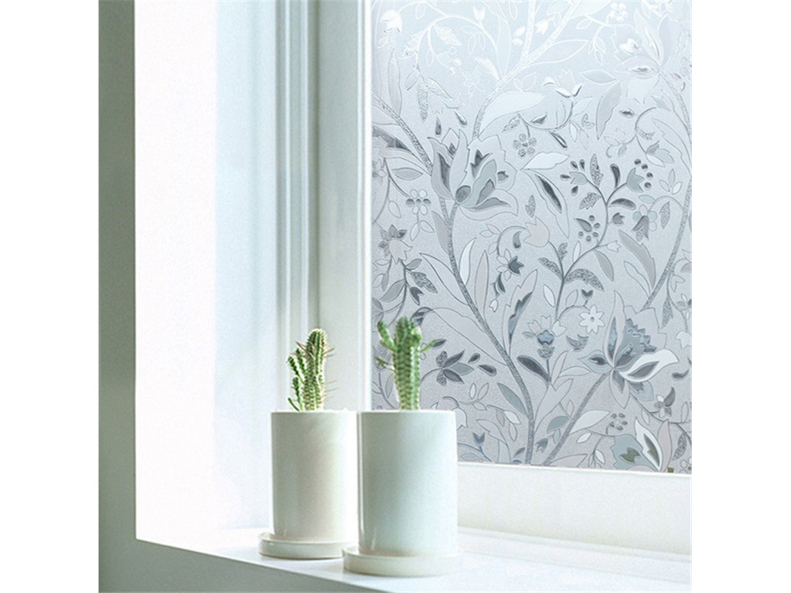 Película Para Janelas De Portas, Película Decorativa Com Efeito Arco, Íris, Vitral