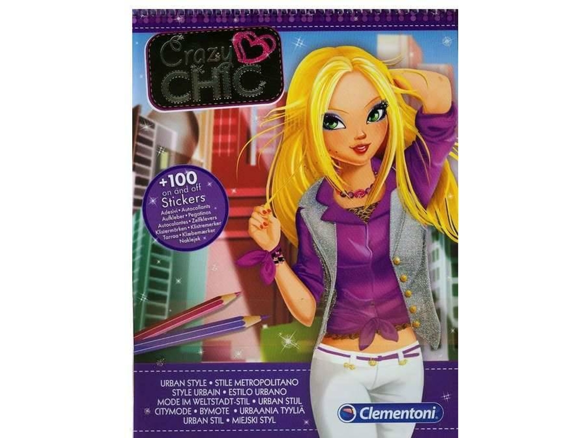 Moda Informal GIOCHI Crazy Chic Sketchbook Moda Informal  (3 anos)
