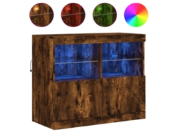 Sideboard, Sideboards Vidaxl Marrom Madeira Processada (n/a)
