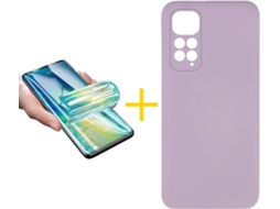 Capa + Película para Samsung Galaxy ACCETEL Roxo