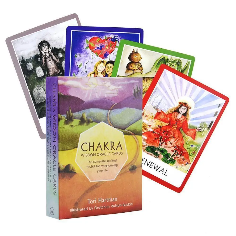 Tarô Oráculo Da Sabedoria Dos Chakras: Um Conjunto Completo De Ferramentas Espirituais Para Transformar Sua Vida