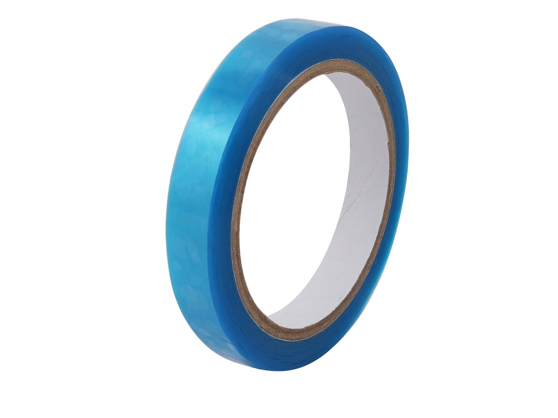 Fita Adesiva Pet Transparente Simples de um Lado, Azul Transparente, 50 M, 15 Mm de Largura CHABERLU