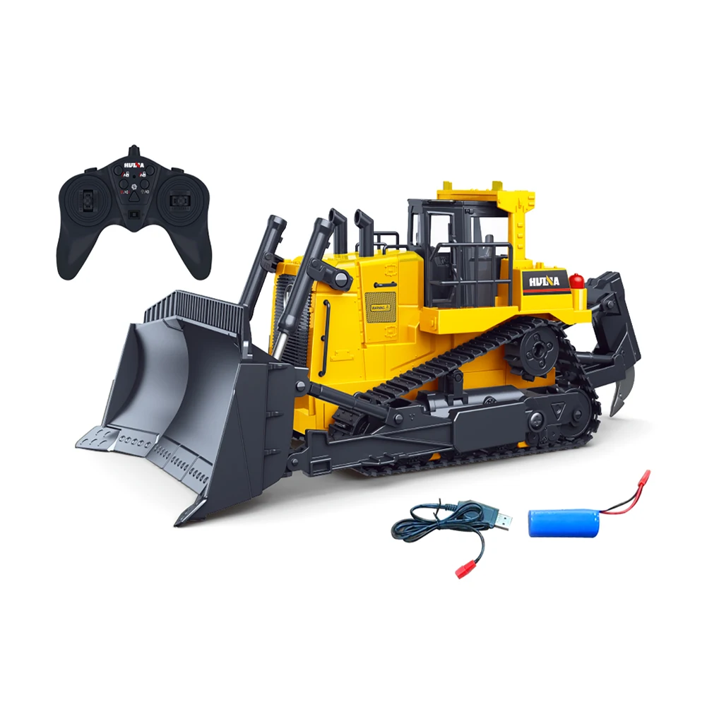 Caminhão de Brinquedo com Controle Remoto, Veículo de Construção em Escala 1:16, Presente para Crianças MDUG