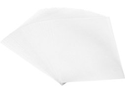 Papel De Vellum Patikil 100 Vellum 4x6, Papel De Vellum Impressível Translúcido 100gsm Para Convites Impressão, Tonalidade Prata