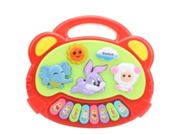 Brinquedo Musical Com Luzes E Teclado: Animal E Piano Elétrico Para Crianças