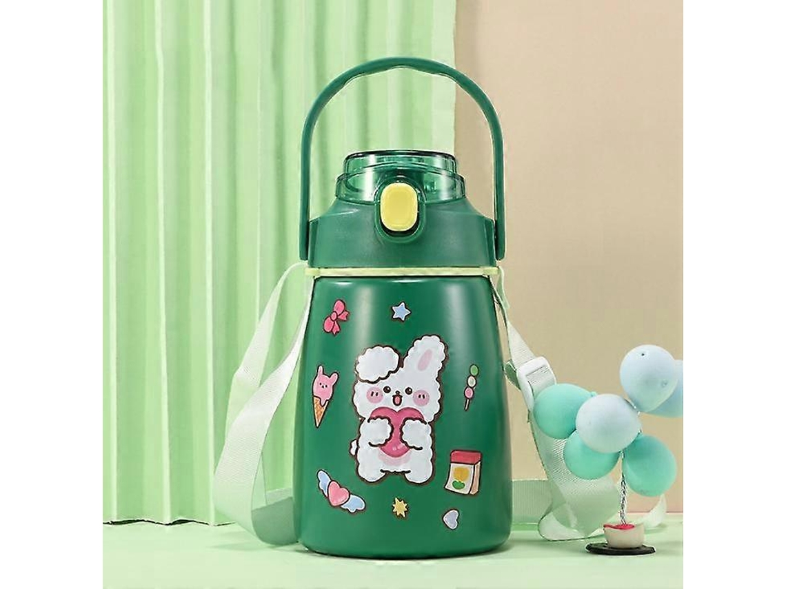 Garrafa Térmica Infantil De Aço Inoxidável, Para Mulheres.