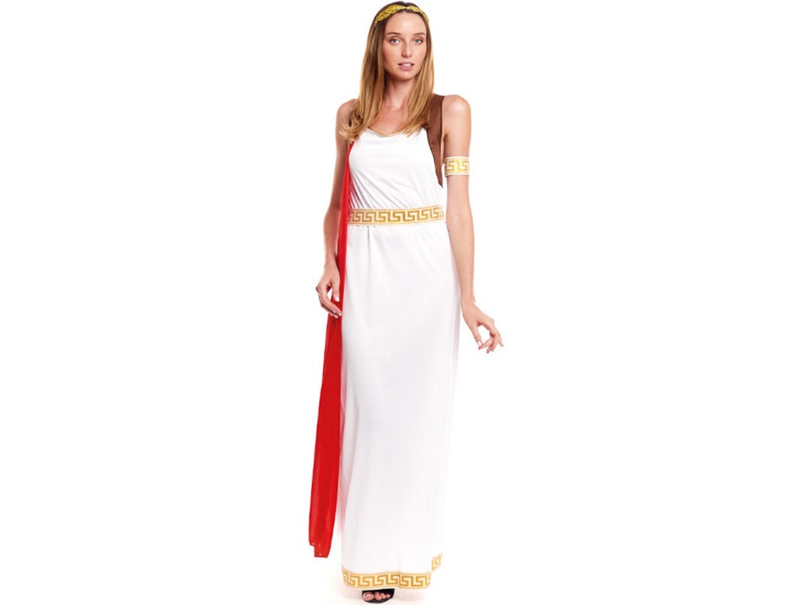 Fato de Mulher PARTILANDIA Romana Imperial Branca (Tam.: L)