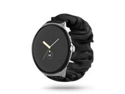 Bracelete Google Pixel Watch Pulseira Scrunchie Preto