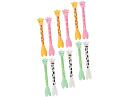 Conjunto De 12 Canetas Em Gel Formato Girafa, Instrumentos Escrita