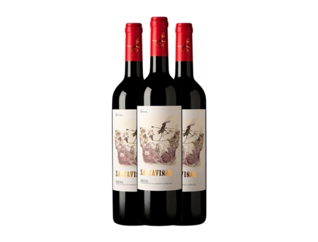 Vinho FOS Saltaviñas Tempranillo Rioja (0.75 L - 3 Unidades)