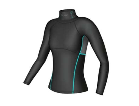 Camisola Feminina de Manga Comprida com Gola Alta Shock Doctor Ultra Comp (Tam: L)