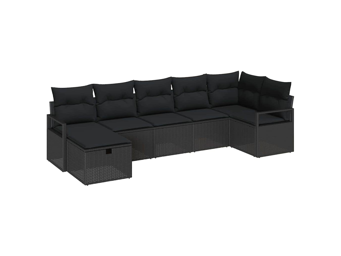 Conjunto de sofá com almofada 5 peças Vime Pe MAISON EXCLUSIVE