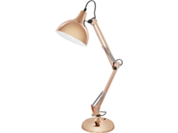 Candeeiro de Mesa EGLO 190 Borgillio Cobre (Bronze - E27 x 1 x 60 W - Aço)