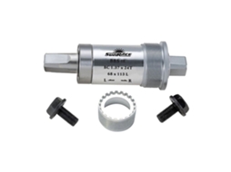 Suporte Inferior de Aço Bs18 Prateado 68 Mm / 122 Mmsunrace
