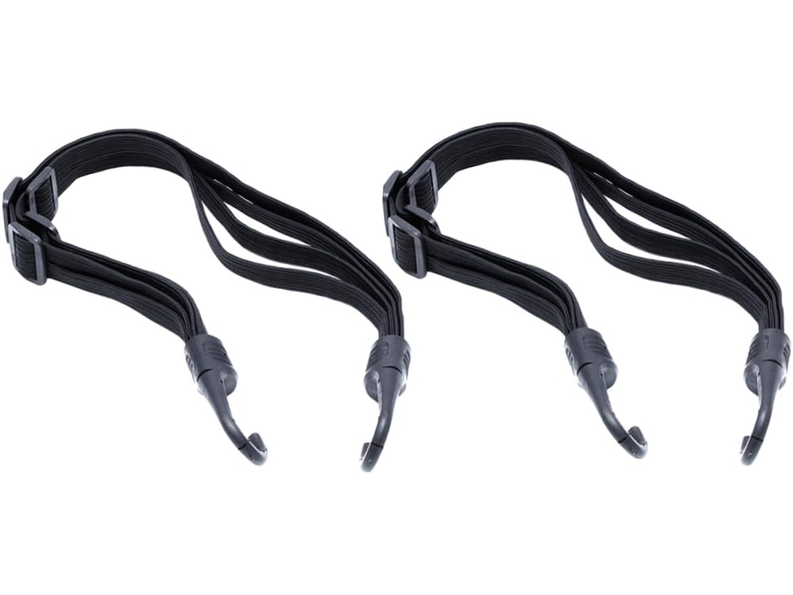 Conjunto De 2 Cordões Elásticos Fixação Bagagem, Bicicletas E Capacetes