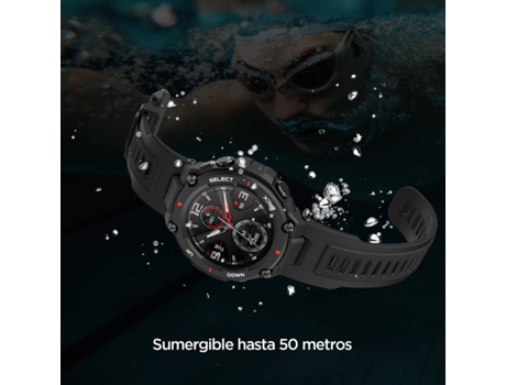 amazfit t rex preto