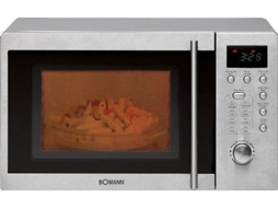 Micro-ondas BOMANN MWG 2211 U CB (20 L - Com Grill - Inox)