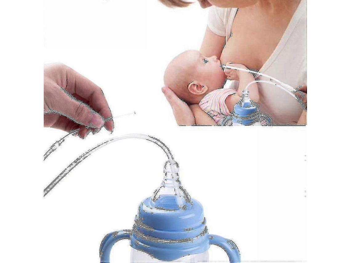 Acessórios para a bomba de amamentação BRILVIBERA Tcgg Baby Leite Strip, tubo auxiliar para amamentação e desmame