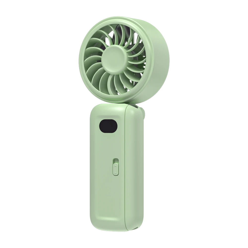 (verde) Ventilador Portátil De Mão Com Carregamento Usb Para Resfriamento Pessoal