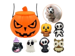 Laxiscreed Pacote De 10 Sacos De Abóbora De Ganga Para Doces E Decorações De Halloween