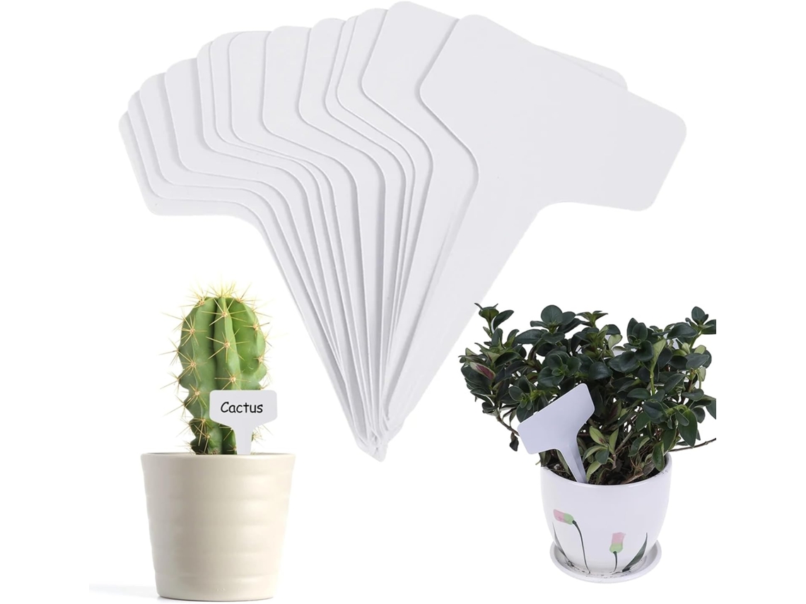 Marcadores de Plantas, Plantio, Plantas Plástico, Cultivo Vegetais em Forma T, para Flores, Vegetais, Sementes, Jardim, Nutrição AQUAFORGE