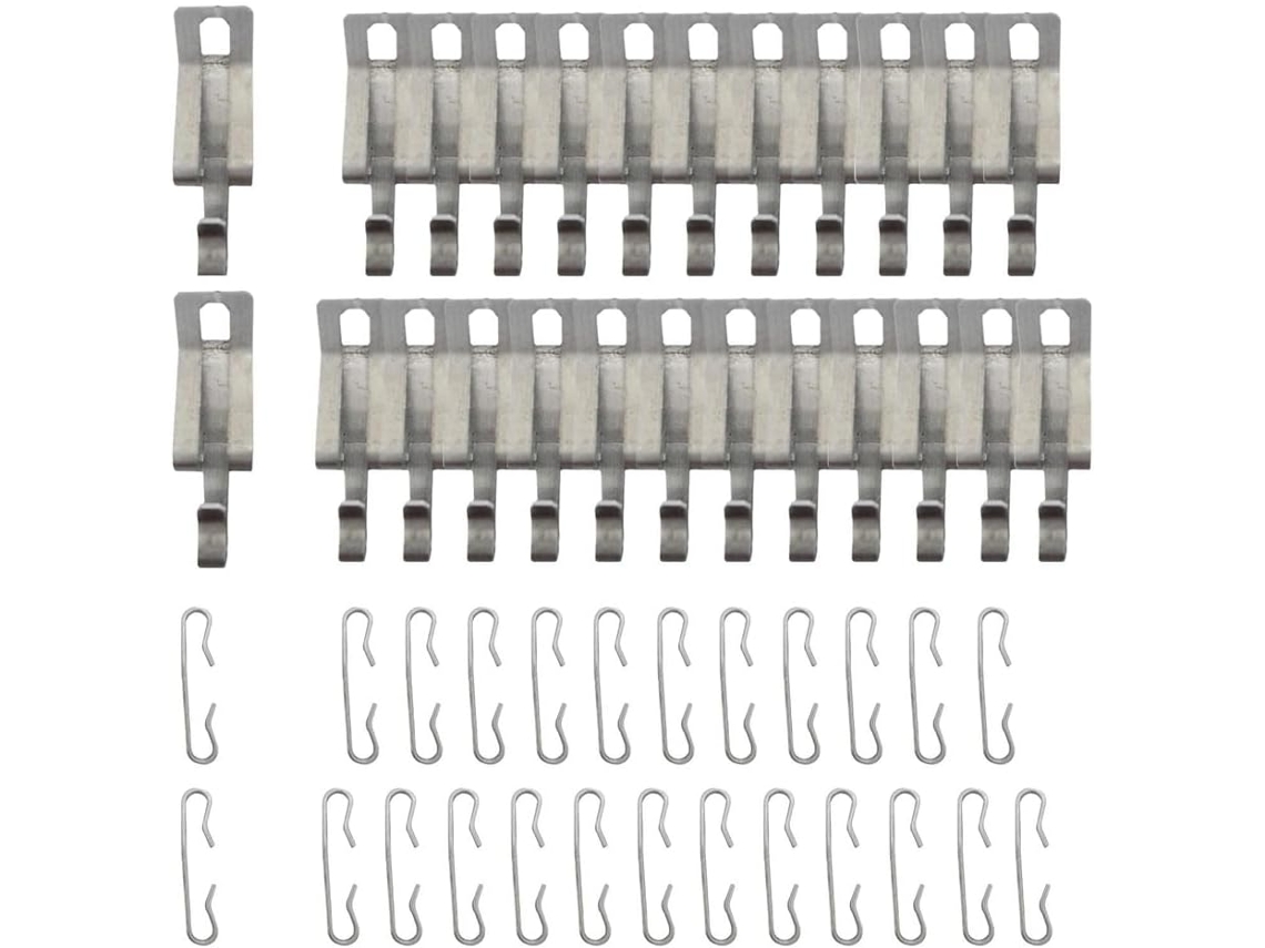 Clips Térmicos Para Degelo De Telhados, Kit Com 50 Peças Espaçadores E