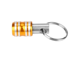 Barra de extensão hexagonal de 1/4" em aço inoxidável com liberação rápida