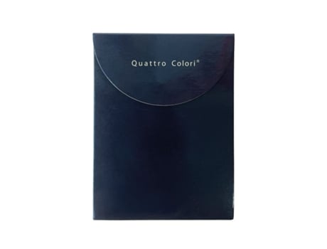 Mini Bloco De Notas Azul Quattro Colori