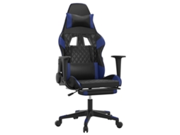 Gaming Chair, Gaming Chairs Vidaxl Azul Couro Artificial