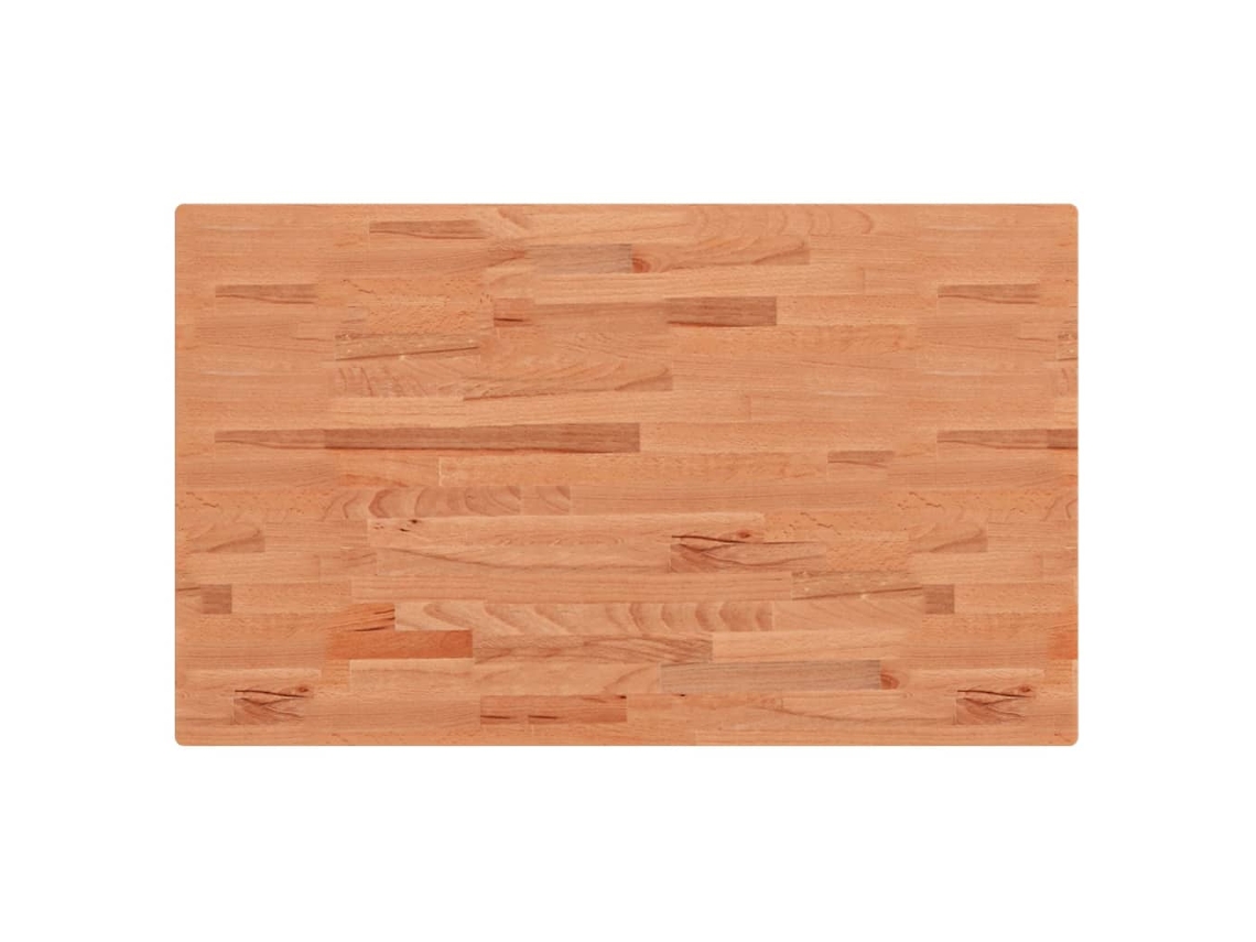 Bathroom Countertop, Bathroom Countertops Vidaxl Marrom Madeira (100 X 60 X 1.5 Cm)