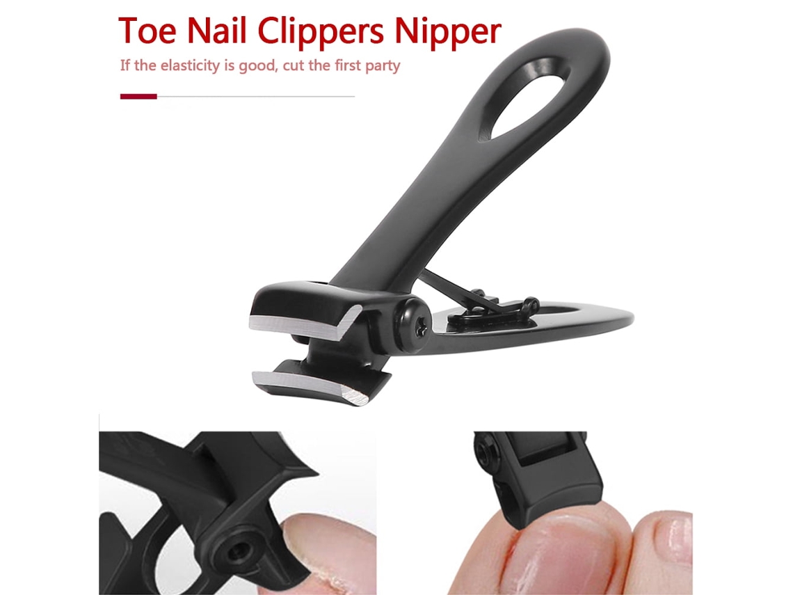 Cortador de unhas grossas com mandíbula longa, ideal para unhas grossas de dois pés e das mãos. Resistente a aço inoxidável. -aquaforge