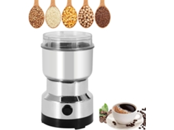 Moedor De Café Elétrico 150w, 300ml, 4 Lâminas, Para Grãos De Café, Especiarias E Nozes, Ideal Para Cozinha, Casa, Escritório E Viagens