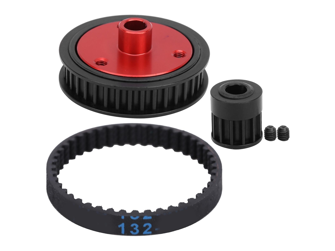 Conjunto De Parafusos Para Correia De Transmissão Rc Belt Para Axial Scx I Ii Vs410 Vayotoy (preto)