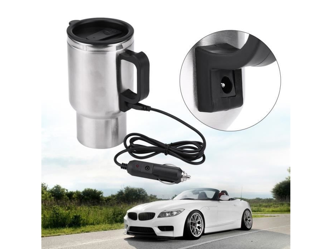 Xícara de café 12V - Marca desconhecida - Modelo desconhecido - 450 ml - Cinza - 120 Watts S/MARCA